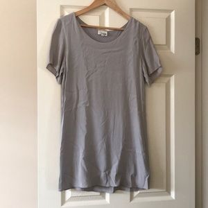Aritzia Grey T-shirt Dress (Wilfred)